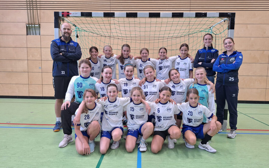 Spielbericht – Weibliche D-Jugend I  HF Scheyern vs. ASV Dachau Endstand: 22:13 (9:6)