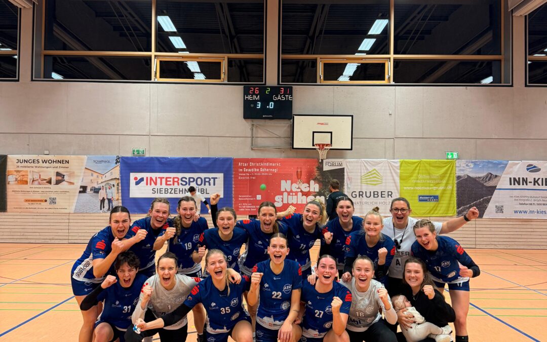 Bezirksoberliga Frauen – Starke erste Hälfte legt den Grundstein: ASV Dachau gewinnt 31:26 in Altötting